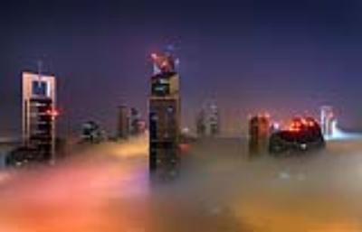 Cảnh bồng lai trên những tòa tháp ở Dubai